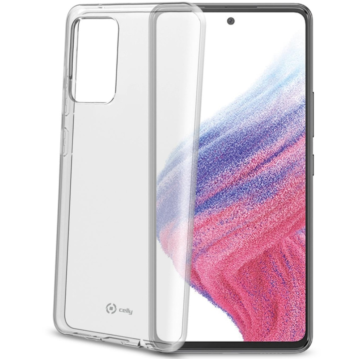 Celly Gelskin TPU-deksel Galaxy A53 5G / Enter Trans i gruppen SMARTTELEFON & NETTBRETT / Mobilbeskyttelse / Samsung hos TP E-commerce Nordic AB (A18398)