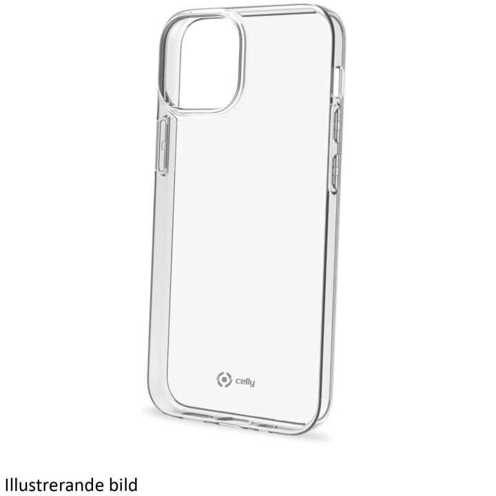 Celly Gelskin TPU-deksel iPhone 14 Plus Transparent i gruppen SMARTTELEFON & NETTBRETT / Mobilbeskyttelse / Apple / iPhone 14 hos TP E-commerce Nordic AB (A18399)