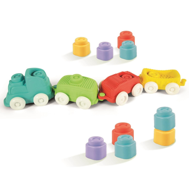 Clementoni Soft Clemmy - Train i gruppen LEKER, BARN OG BABY / Leker / Byggeleker / Byggeklosser hos TP E-commerce Nordic AB (A18551)