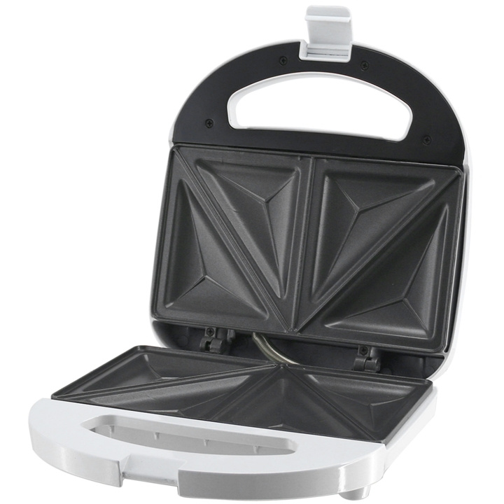 Emerio Smørbrødgrill Non stick Hvit ST-109724.3 i gruppen HJEM, HUS OG HAGE / Husholdningsapparater / Brødristere og toastjern / Bordgriller & Raclette hos TP E-commerce Nordic AB (A18668)
