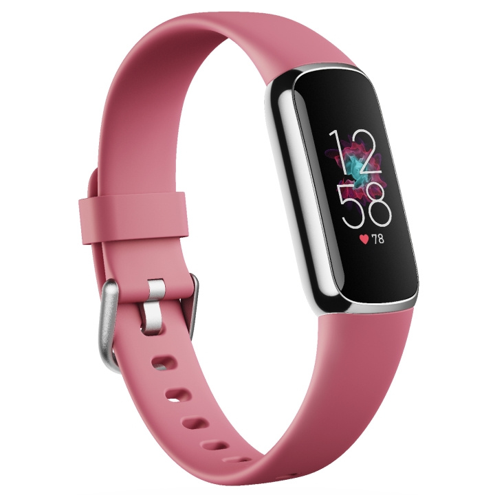 Fitbit Luxe, Orchid/Platinum i gruppen SPORT, FRITID & HOBBY / Smartwatch og Aktivitetsmålere / Aktivitetsmålere hos TP E-commerce Nordic AB (A18723)