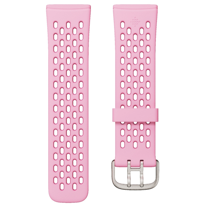 Fitbit Versa 3/4,Sense/2 SportBand Blush/Dst Bloom S i gruppen SPORT, FRITID & HOBBY / Smartwatch og Aktivitetsmålere / Aktivitetsmålere hos TP E-commerce Nordic AB (A18732)