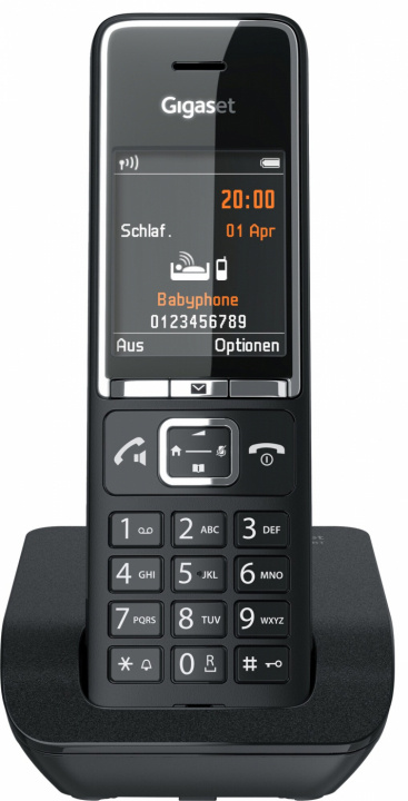 Gigaset Comfort 550 i gruppen Elektronikk / Lyd & Bilde / Fast telefoni / Trådløs Telefoner hos TP E-commerce Nordic AB (A18742)