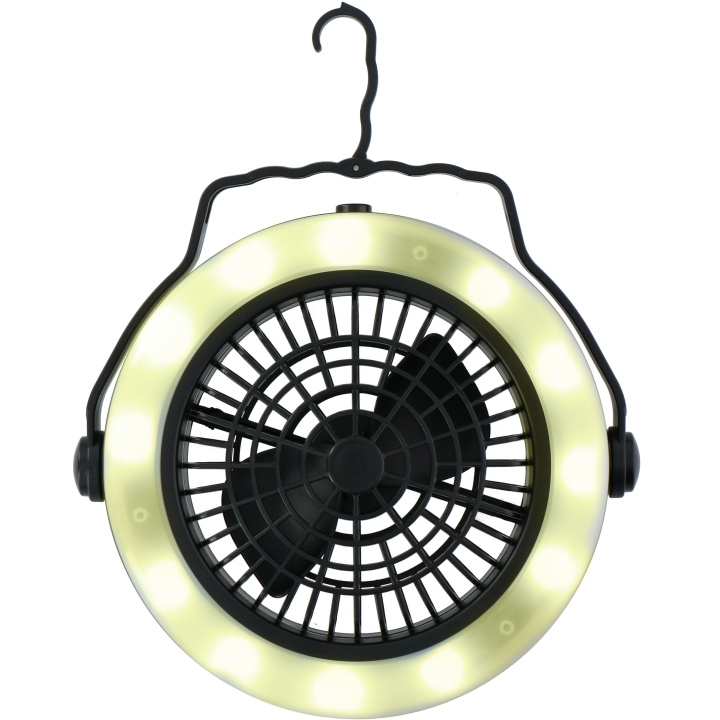 Grundig Campinglampe med vifte i gruppen SPORT, FRITID & HOBBY / Friluftsliv / Campinglamper hos TP E-commerce Nordic AB (A18746)