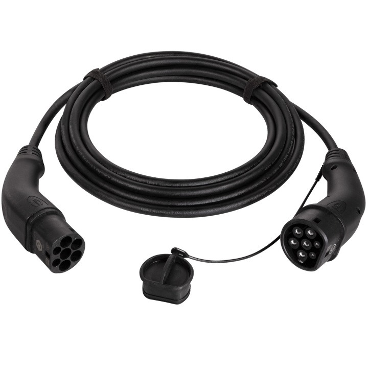 Harting Ladekabel for elbil Type 2 3-fase 32A 22kW 5m i gruppen Bil / Elbil hos TP E-commerce Nordic AB (A18772)