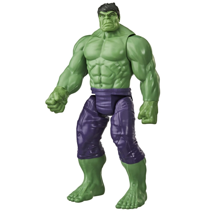 Hasbro Avengers Titan Hero Deluxe Hulk i gruppen LEKER, BARN OG BABY / Leker / Figurer, miniatyrer og tilbehør hos TP E-commerce Nordic AB (A18774)