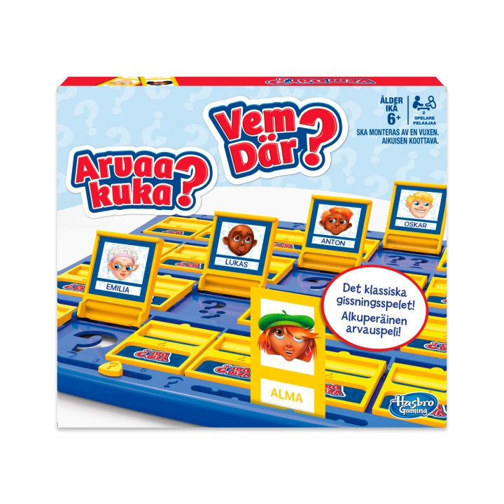 Hasbro Guess Who SE/FI i gruppen LEKER, BARN OG BABY / Spill / Brettspill hos TP E-commerce Nordic AB (A18780)