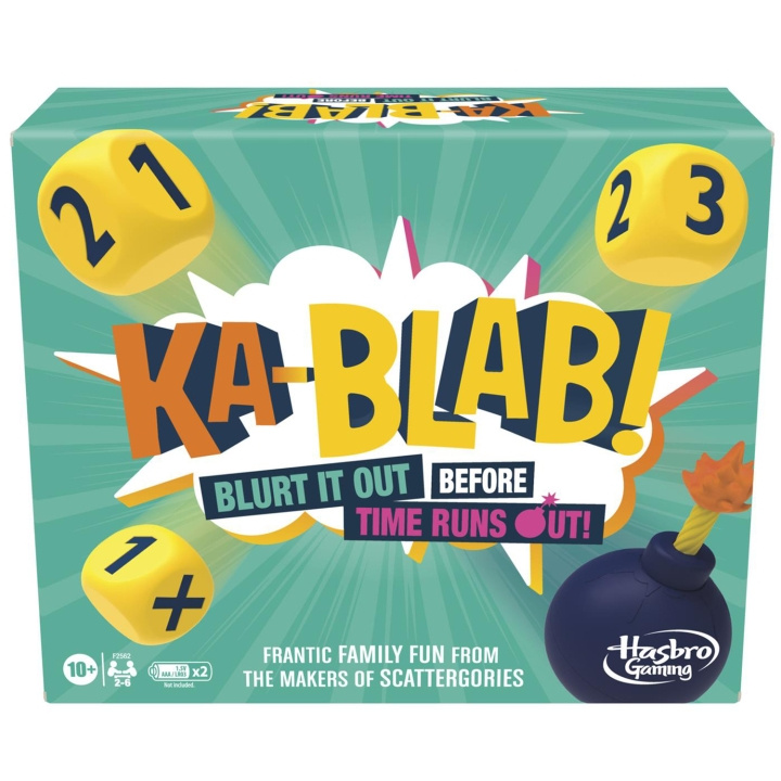 Hasbro Ka-Blab! (SE/FI) i gruppen LEKER, BARN OG BABY / Spill / Brettspill hos TP E-commerce Nordic AB (A18782)