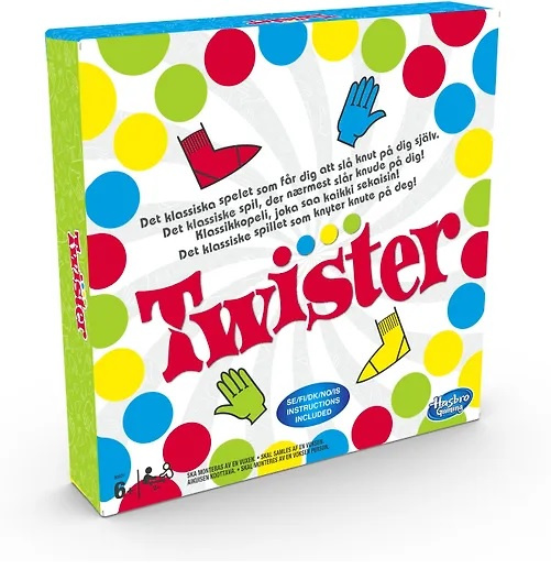 Hasbro Twister-oppdatering i gruppen LEKER, BARN OG BABY / Spill / Brettspill hos TP E-commerce Nordic AB (A18807)
