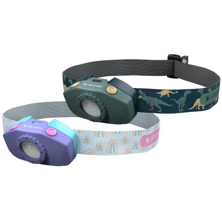 Led Lenser Hodelykt Kids KIDLED 2 Grønn i gruppen SPORT, FRITID & HOBBY / Lommelykter og hodelykter / Hodelykter hos TP E-commerce Nordic AB (A18908)