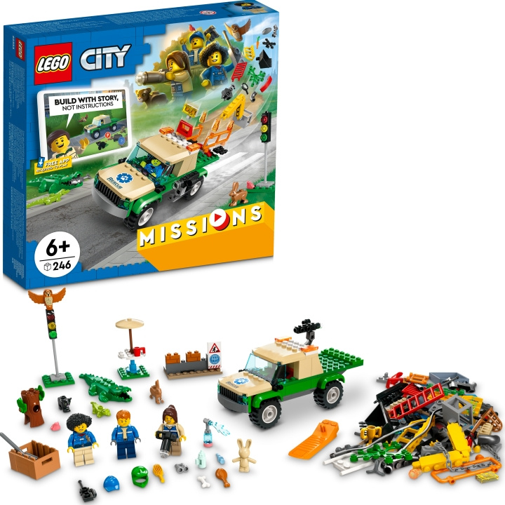 LEGO City - Räddningsuppdrag m. Vil i gruppen LEKER, BARN OG BABY / Leker / Byggeleker / Lego hos TP E-commerce Nordic AB (A18922)
