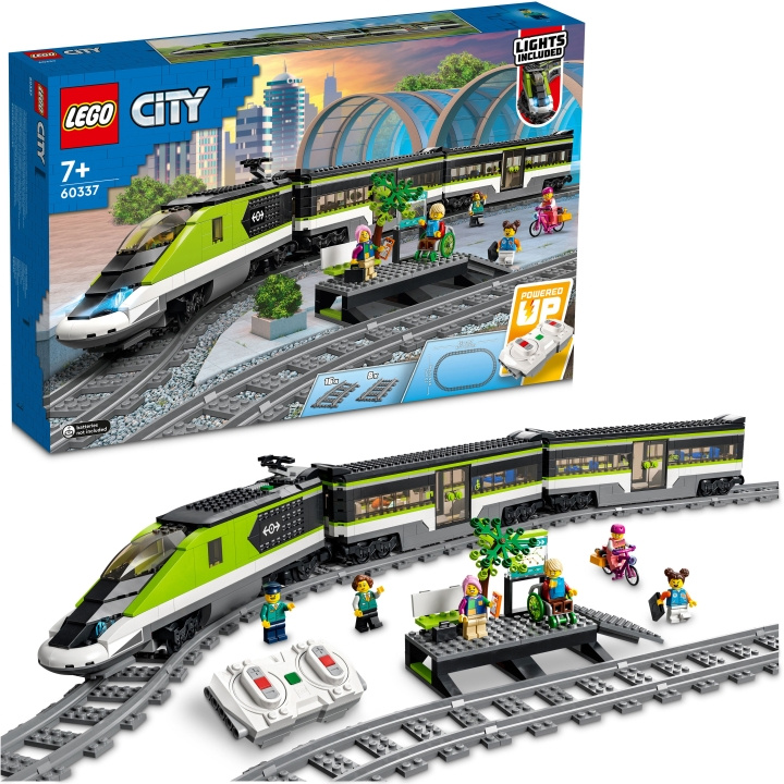 Lego City Trains - Ekspresstog 60337 i gruppen LEKER, BARN OG BABY / Leker / Byggeleker / Lego hos TP E-commerce Nordic AB (A18929)