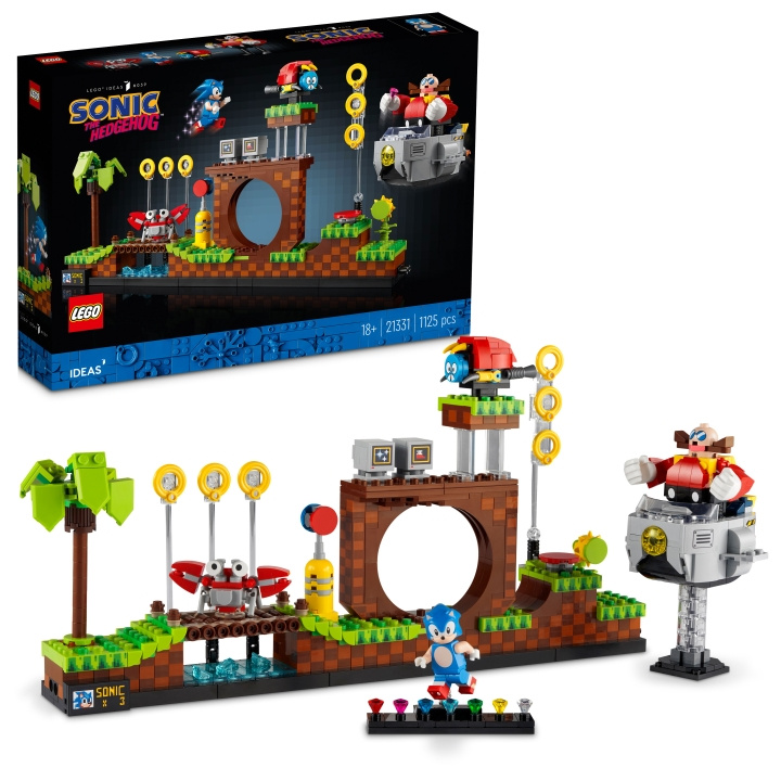Lego Sonic the Hedgehog Green Hill Zone 21331 i gruppen LEKER, BARN OG BABY / Leker / Byggeleker / Lego hos TP E-commerce Nordic AB (A19008)