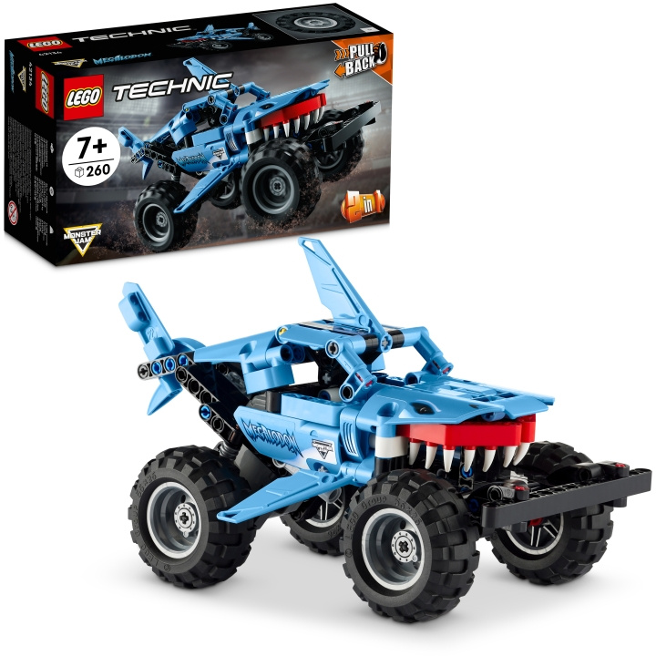Lego Technic - Monster Jam Megalodon 42134 i gruppen LEKER, BARN OG BABY / Leker / Byggeleker / Lego hos TP E-commerce Nordic AB (A19019)