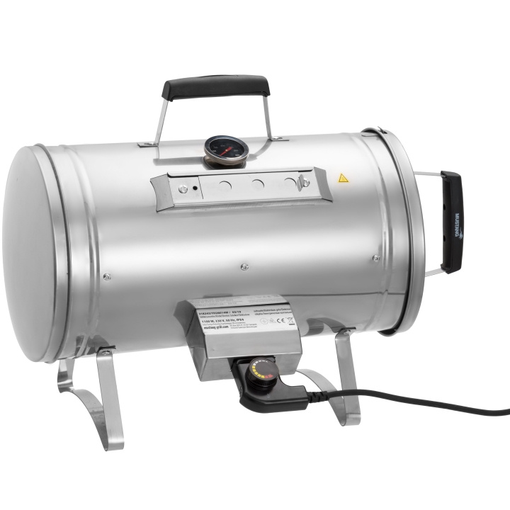 Mustang Elrök Elektrisk røykovn 1100 W m. termostat i gruppen HJEM, HUS OG HAGE / Hageprodukter / Griller & Grilltilbehør hos TP E-commerce Nordic AB (A19121)