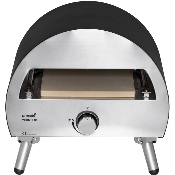 Mustang Pizzaovn Vesuvio 12 4,4KW i gruppen HJEM, HUS OG HAGE / Hageprodukter / Griller & Grilltilbehør hos TP E-commerce Nordic AB (A19134)