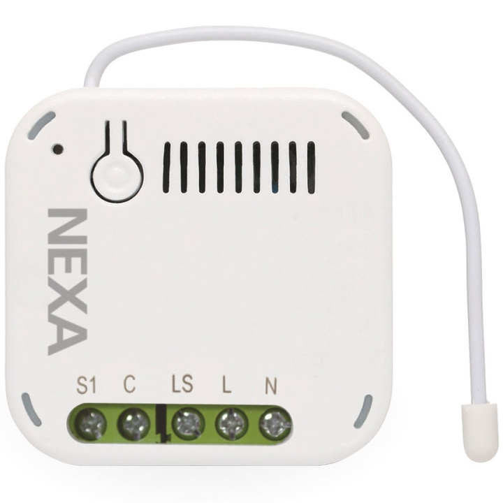 Nexa ZBD-110 Innebygd dimmer Energimåling Z-Wave i gruppen HJEM, HUS OG HAGE / Smarthus / Smarthussystemer hos TP E-commerce Nordic AB (A19148)