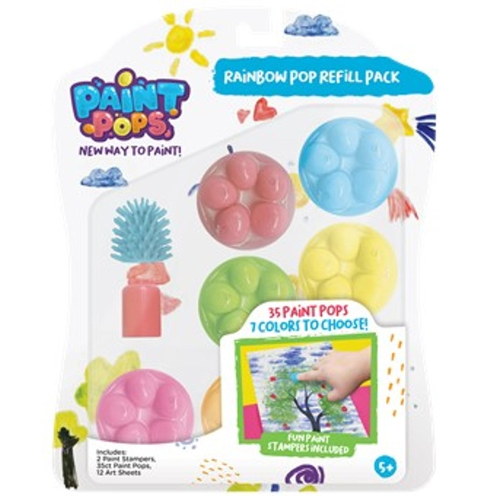 Paint Pops Rainbow Pop Refill Kit i gruppen LEKER, BARN OG BABY / Leker / Tegne & regne hos TP E-commerce Nordic AB (A19175)