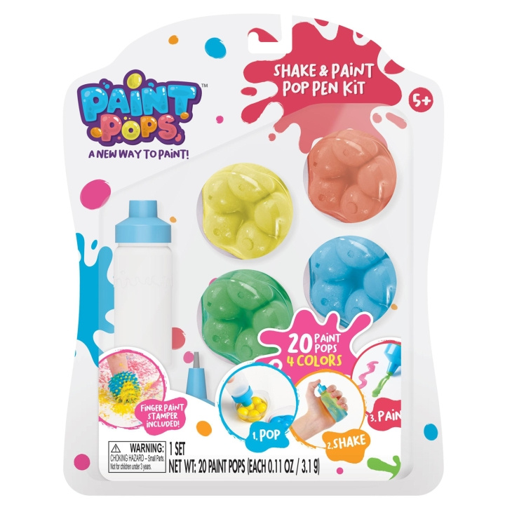 Paint Pops Shake & paint pop-penn i gruppen LEKER, BARN OG BABY / Leker / Tegne & regne hos TP E-commerce Nordic AB (A19176)