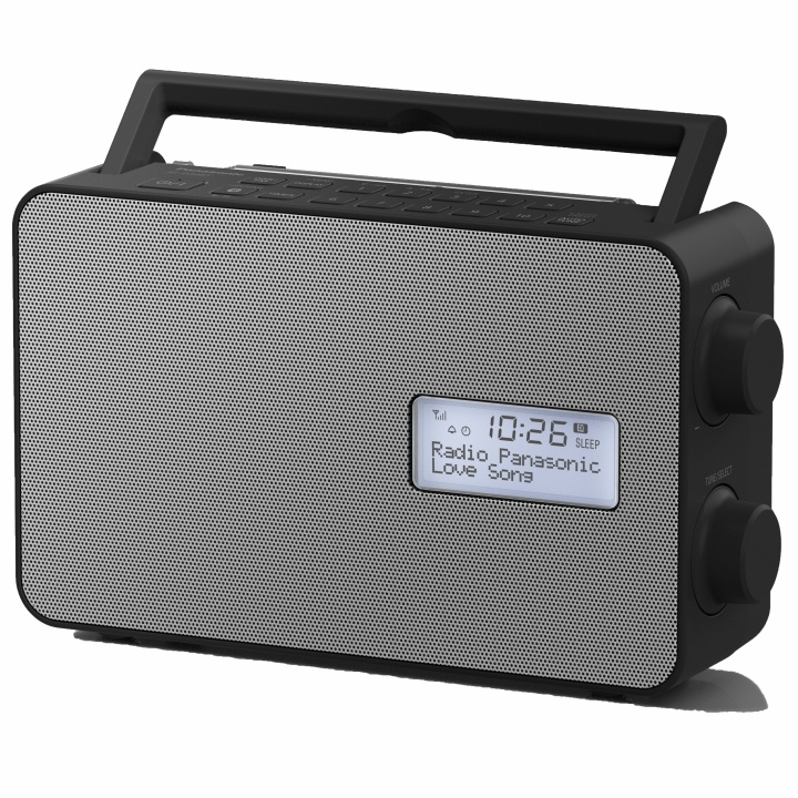 Panasonic Radio DAB+/Bluetooth RF-D30BT Svart i gruppen Elektronikk / Lyd & Bilde / Hjemmekino, HiFi og bærbar / Radio & Vekkerklokker / Radio hos TP E-commerce Nordic AB (A19188)