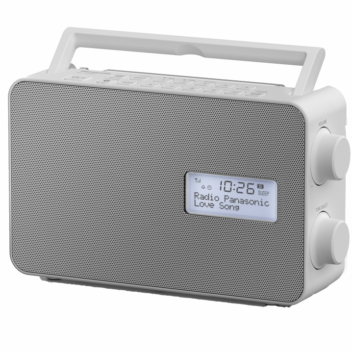 Panasonic Radio DAB+/Bluetooth RF-D30BT Hvit i gruppen Elektronikk / Lyd & Bilde / Hjemmekino, HiFi og bærbar / Radio & Vekkerklokker / Radio hos TP E-commerce Nordic AB (A19189)
