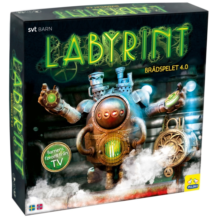 Peliko Labyrinth brettspill 4.0 i gruppen LEKER, BARN OG BABY / Spill / Brettspill hos TP E-commerce Nordic AB (A19199)