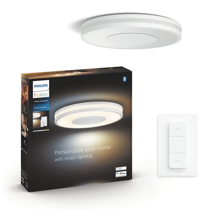 Philips Hue Being taklampe hvit Ambiance hvit i gruppen HJEM, HUS OG HAGE / Smarthus / Smart belysning hos TP E-commerce Nordic AB (A19216)