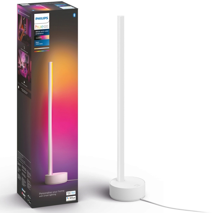 Philips Hue Gradient Signe bordlampe hvit/farge hvit i gruppen HJEM, HUS OG HAGE / Smarthus / Smart belysning hos TP E-commerce Nordic AB (A19243)