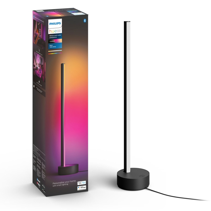 Philips Hue Gradient Signe bordlampe Wh/Colour Black i gruppen HJEM, HUS OG HAGE / Smarthus / Smart belysning hos TP E-commerce Nordic AB (A19244)
