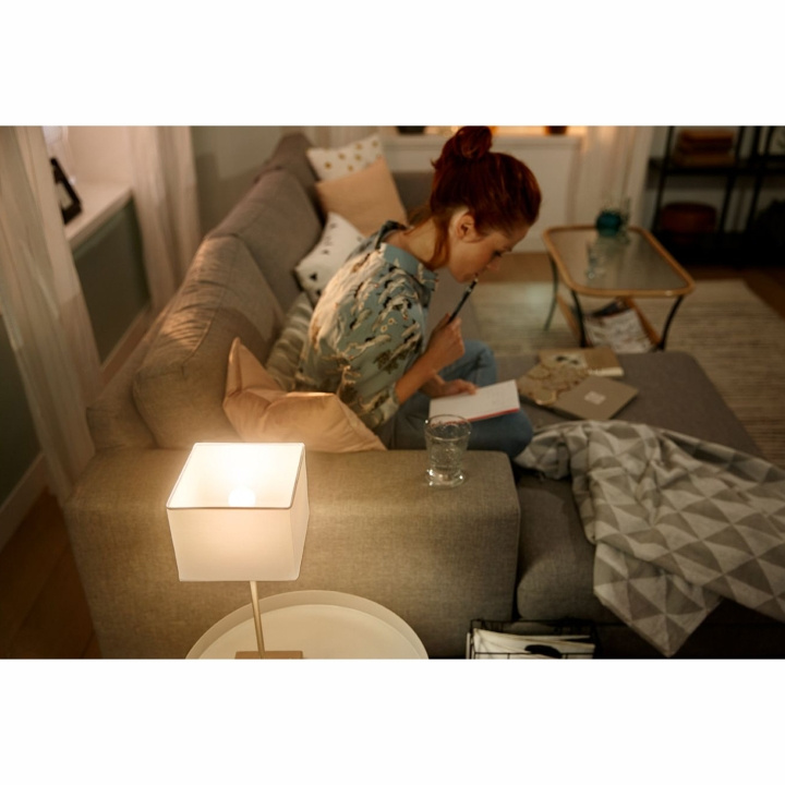 Philips Hue White E14 P45 Globe 2-pakning i gruppen HJEM, HUS OG HAGE / Smarthus / Smart belysning hos TP E-commerce Nordic AB (A19288)