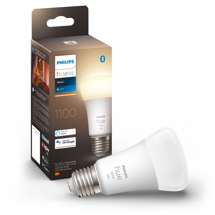 Philips Hue White E27 A60 1100lm 1-pk i gruppen HJEM, HUS OG HAGE / Smarthus / Smart belysning hos TP E-commerce Nordic AB (A19289)