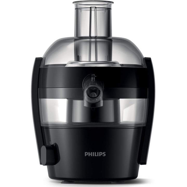 Philips Råsaftsentrifuge Viva Collection HR1832 Svart i gruppen HJEM, HUS OG HAGE / Husholdningsapparater / Vann og juice / Råsaftsentrifuger hos TP E-commerce Nordic AB (A19318)