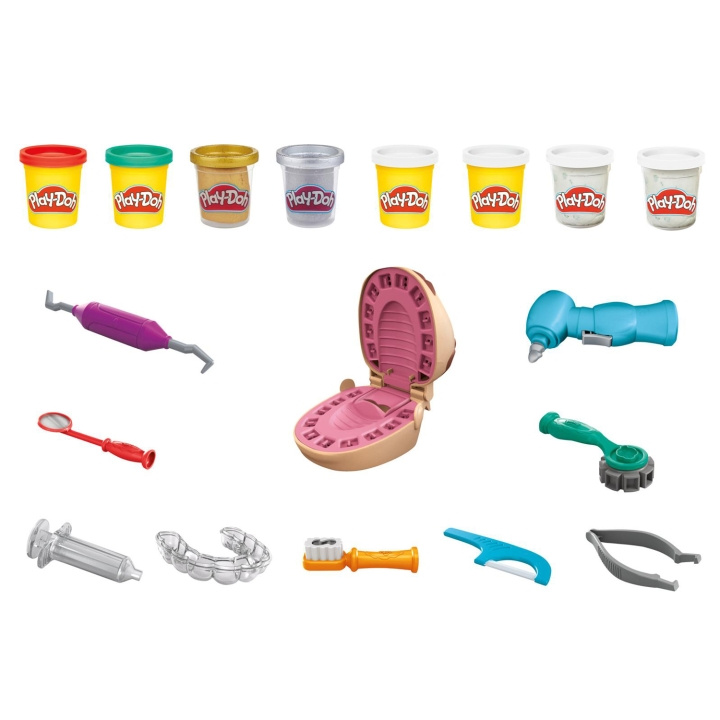 Play Doh Gullfylling og boring i gruppen LEKER, BARN OG BABY / Leker / Lek leire, lek sand og tilbehør hos TP E-commerce Nordic AB (A19332)