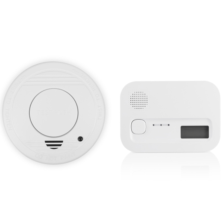 Smartwares Brannsikkerhetssett Røykvarsler + Karbonmonoksidalarm i gruppen HJEM, HUS OG HAGE / Alarm, Sikkerhet og overvåking / Brann, røyk, gass / Tilbehør hos TP E-commerce Nordic AB (A19437)