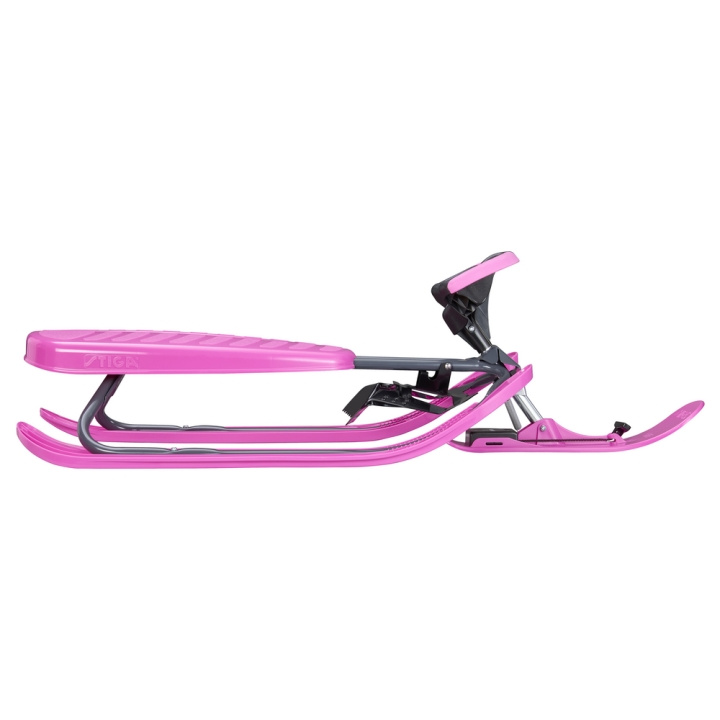Stiga Snowracer Curve Graphite Grey/Pink i gruppen LEKER, BARN OG BABY / Uteleker / Vinterleker hos TP E-commerce Nordic AB (A19480)