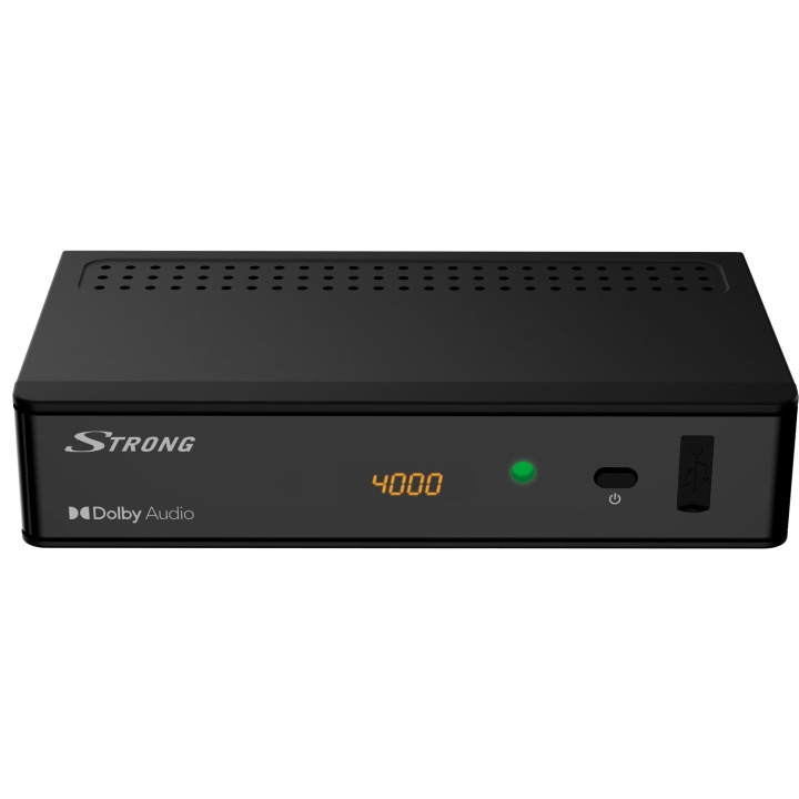 Strong SRT8215 DVB-T2 TV-boks for fritt tilgjengelig bakkenett i gruppen Elektronikk / Lyd & Bilde / TV og tilbehør / Bakkesignal/bokser hos TP E-commerce Nordic AB (A19492)