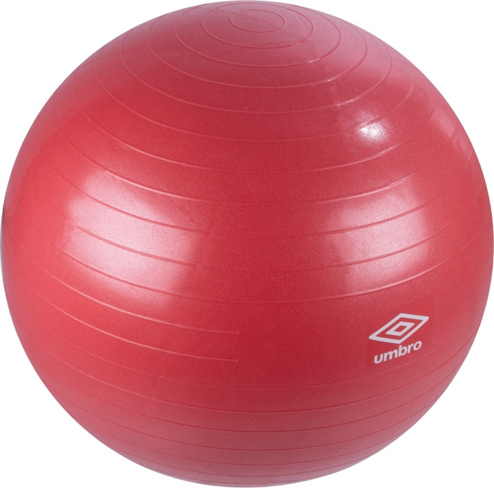 Umbro Pilatesboll Röd 75cm i gruppen SPORT, FRITID & HOBBY / Treningsutstyr / Yogautstyr hos TP E-commerce Nordic AB (A19591)