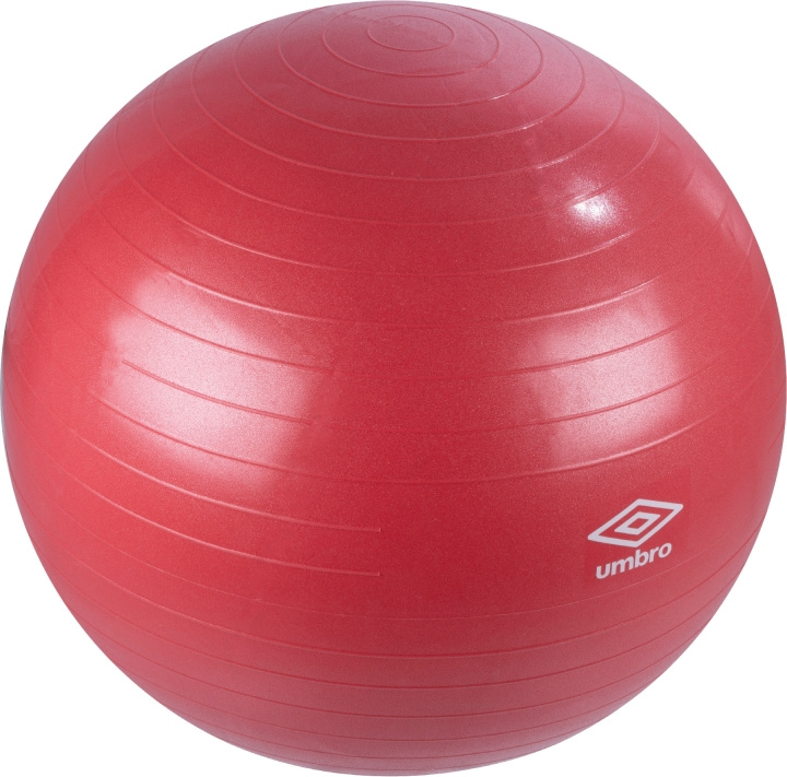 Umbro Pilatesball rød 75 cm i gruppen SPORT, FRITID & HOBBY / Treningsutstyr / Yogautstyr hos TP E-commerce Nordic AB (A19591)