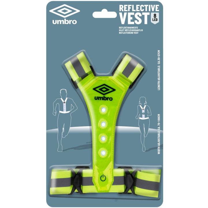 Umbro Refleksvest med LED i gruppen SPORT, FRITID & HOBBY / Treningsutstyr / Treningstilbehør hos TP E-commerce Nordic AB (A19595)