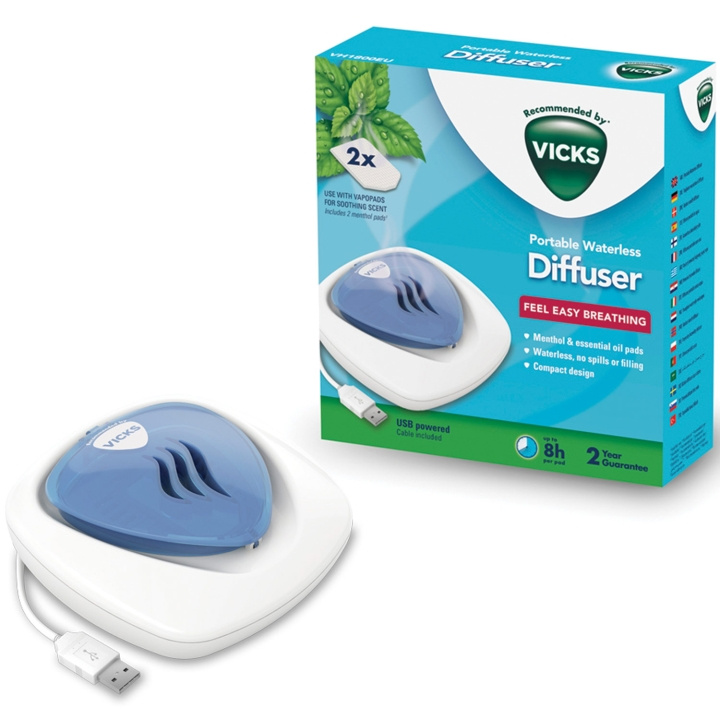 Vicks Doftspridare VH1800 i gruppen HJEM, HUS OG HAGE / Vifter og klimaprodukter / Duftspreder hos TP E-commerce Nordic AB (A19611)