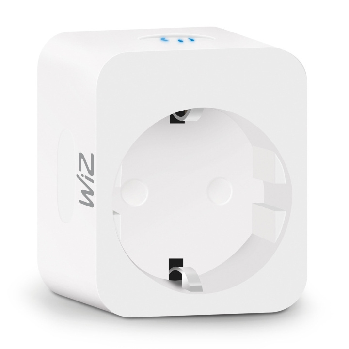 WiZ WiFi-smartplugg med energimåling i gruppen HJEM, HUS OG HAGE / Smarthus / Smart plugs hos TP E-commerce Nordic AB (A19621)