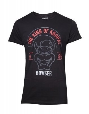 Bowser: The King of Koopa - T-Shirt, L i gruppen Elektronikk / TV-spill & tilbehør / Andre spill hos TP E-commerce Nordic AB (A19710)