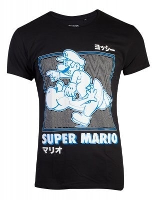 Super Mario & Yoshi - T-Shirt i gruppen Elektronikk / TV-spill & tilbehør / Andre spill hos TP E-commerce Nordic AB (A19845)