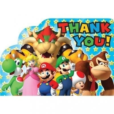 Tackkort Super Mario i gruppen Elektronikk / TV-spill & tilbehør / Andre spill hos TP E-commerce Nordic AB (A19858)