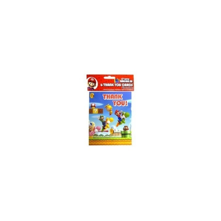 Takkekort Super Mario Brothers i gruppen Elektronikk / TV-spill & tilbehør / Andre spill hos TP E-commerce Nordic AB (A19859)
