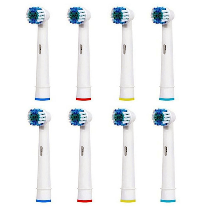Cenocco CC-9029 8 stk børstehoder til Oral-B i gruppen HELSE OG SKJØNNHET / Munnpleie / Elektriske tannbørster tilbehør hos TP E-commerce Nordic AB (A19910)