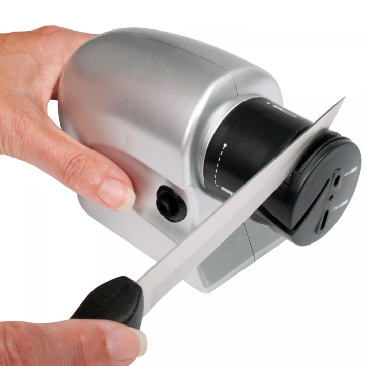 Herzberg Electric or Manual Multi-Purpose Sharpener i gruppen HJEM, HUS OG HAGE / Kjøkkenutstyr / Kjøkkenkniver og knivslipere hos TP E-commerce Nordic AB (A20121)