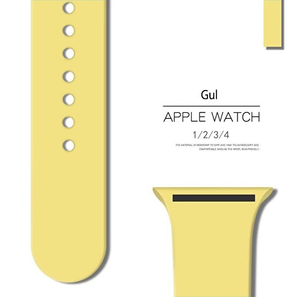 Silikonarmband till Apple Watch 42mm i gruppen SMARTTELEFON & NETTBRETT / Trening, hjem og fritid / Apple Watch og tilbehør / Tilbehør hos TP E-commerce Nordic AB (A20311)