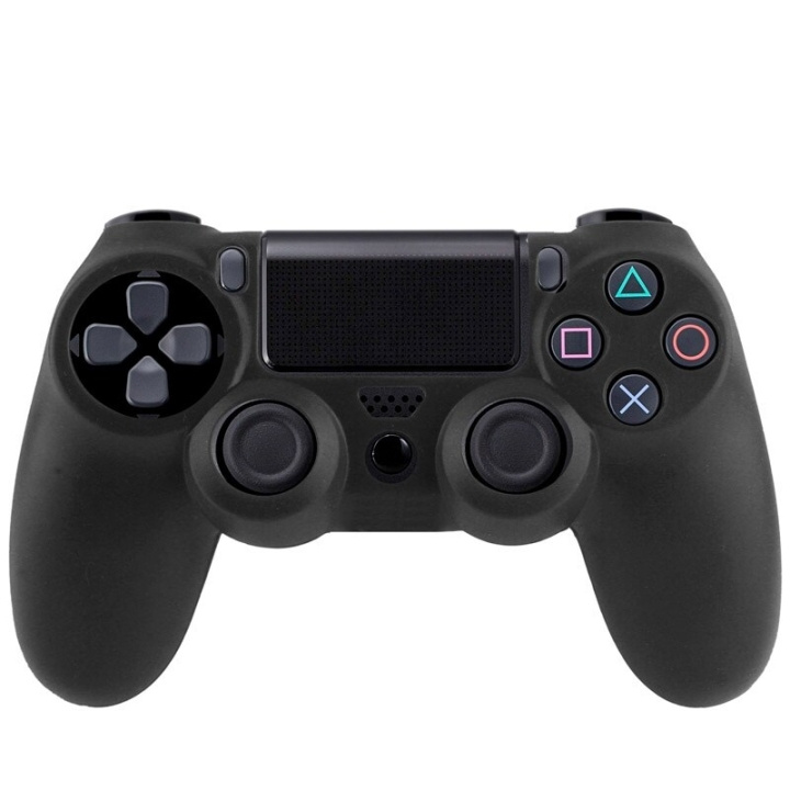 Silikonskydd till PS4 handkontroll - Svart i gruppen Elektronikk / TV-spill & tilbehør / Sony PlayStation 4 hos TP E-commerce Nordic AB (A20512)