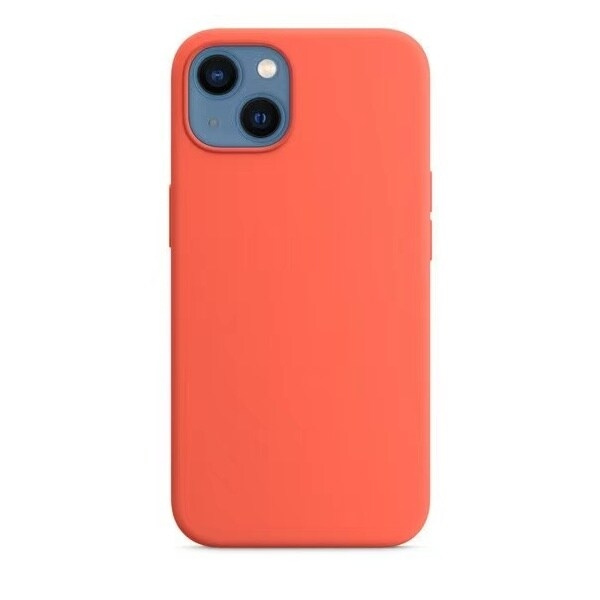 Silikonskal till Iphone 14 Pro Max, Orange i gruppen SMARTTELEFON & NETTBRETT / Mobilbeskyttelse / Apple / iPhone 14 hos TP E-commerce Nordic AB (A20584)